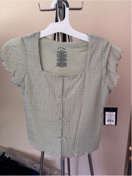 Art Class Other - Art Class Girls Light Green Short Sleeve Tee Large